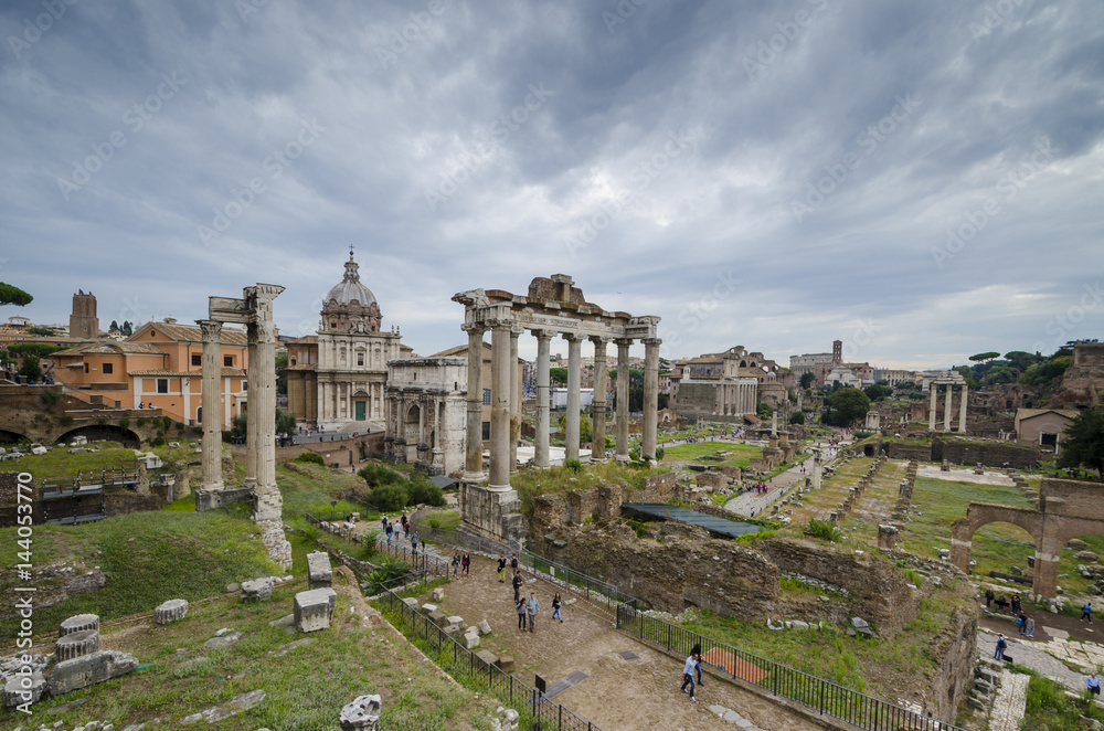 Roman forum (Rome, Lazio, Italy, Europe) Roman forum (Rome, Lazio, Italy, Europe)