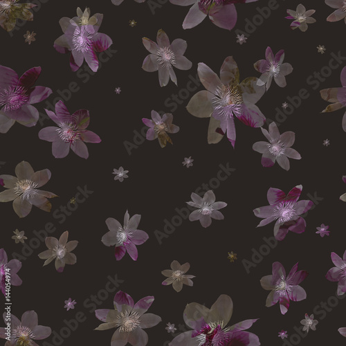 Floral background,seamless pattern
