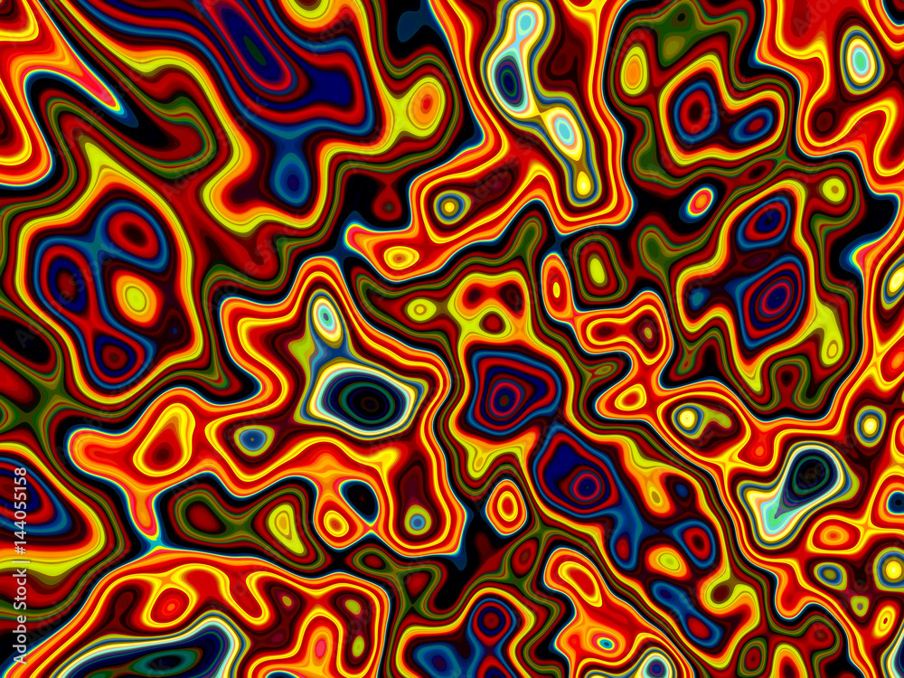Gnarled fractal background - abstract digitally generated image Gnarled fractal background - abstract digitally generated image
