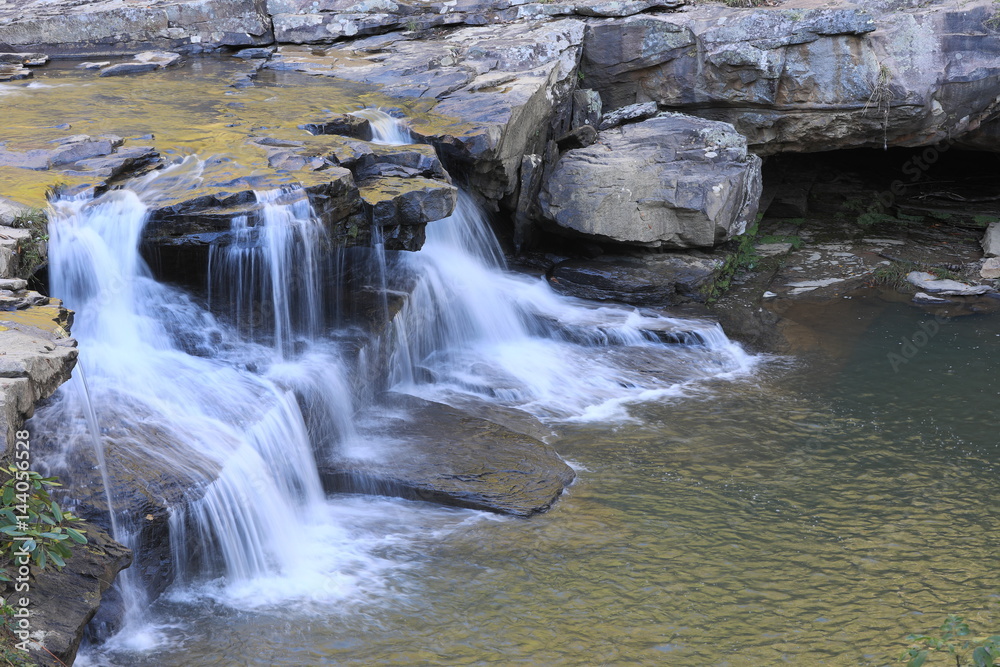 Waterfall on Glade Creek in West Virginia Waterfall on Glade Creek in West Virginia