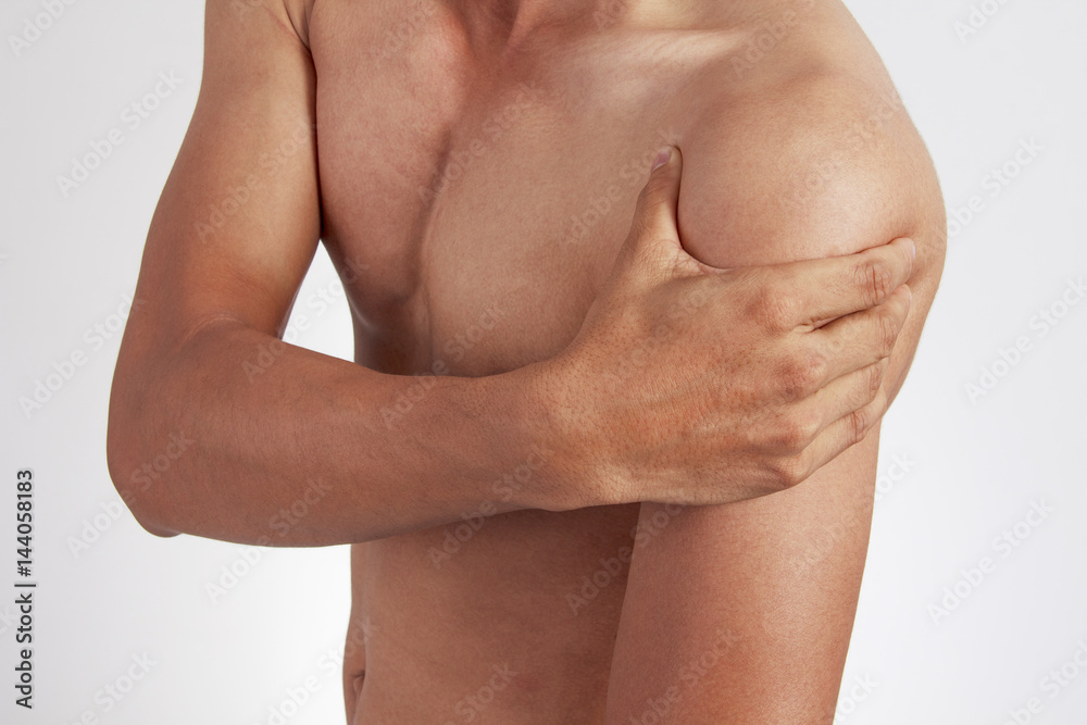 Pain in the shoulder. Pain in the shoulder.