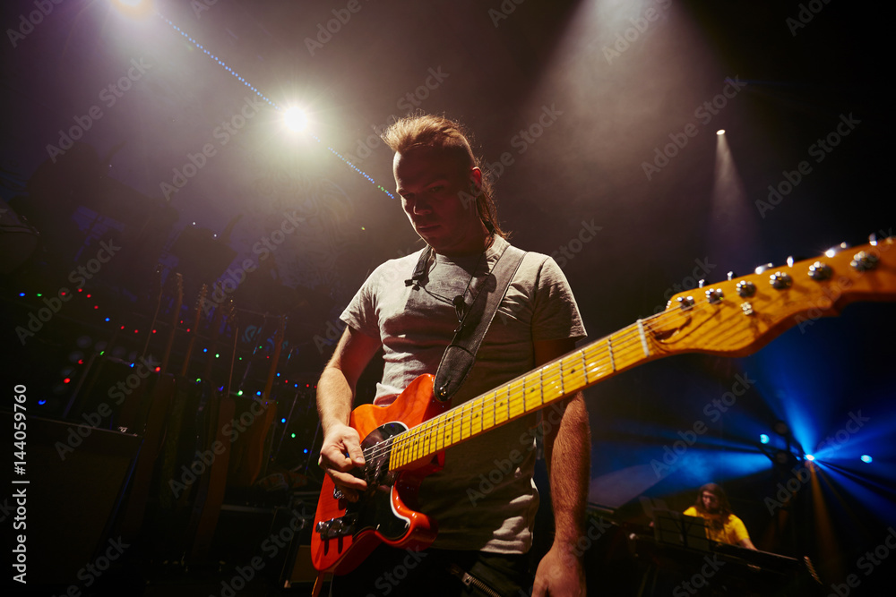 Obraz premium Orchestra at the rehearsal.