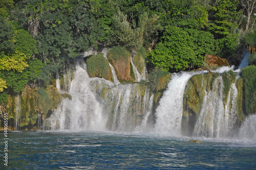 Waterfalls in national Park Krka in Croatia © Antonina