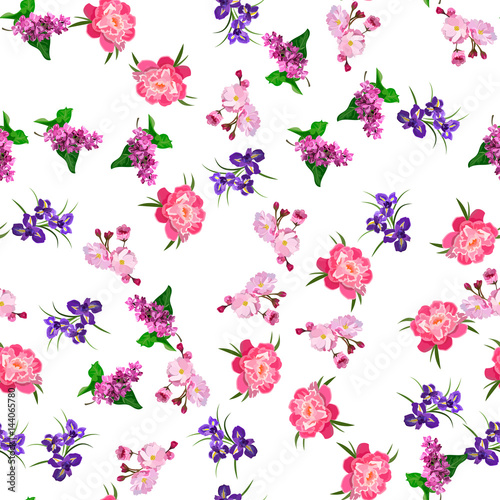 Fototapeta Naklejka Na Ścianę i Meble -  blooming lilac flower