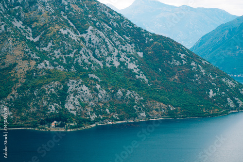 Monastery of Banja on the shore of Kotor Bay, between the cities of Risan and Perast, in Montenegro.