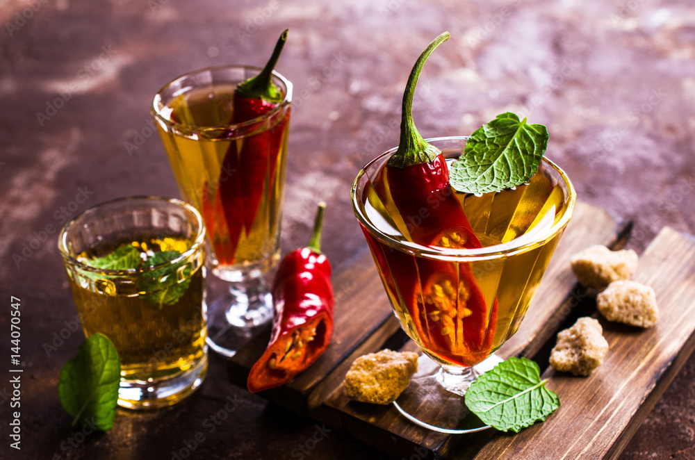 Transparent alcoholic drink Transparent alcoholic drink