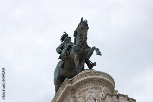 monument of Victor Emanuel 2 one of the sights in Rome tourism