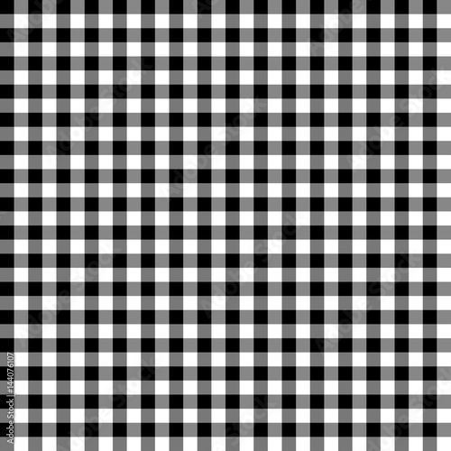 Seamless black and white sticky texture Vector illustration.Modified stripes consisting of crossed horizontal and vertical lines forming squares.