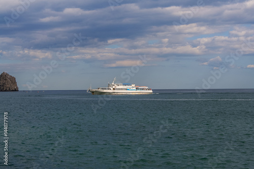 Pleasure craft near Gurzuf