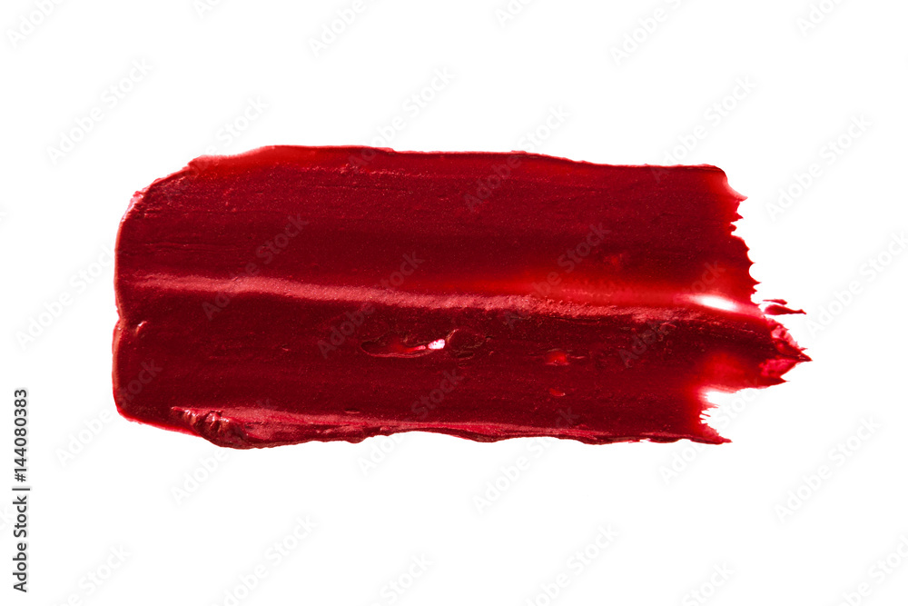 lipstick smudge isolated white background lipstick smudge isolated white background