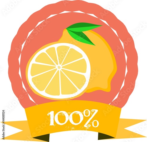 100% orange fresh juice. Tropical fruit.