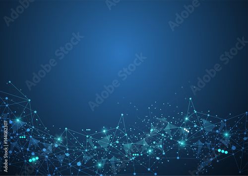 Abstract Technology Background