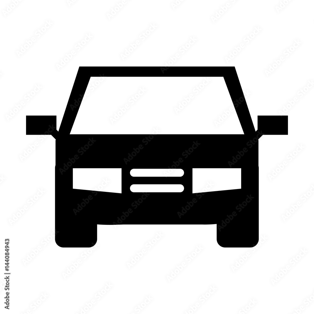 car vehicle isolated icon vector illustration design