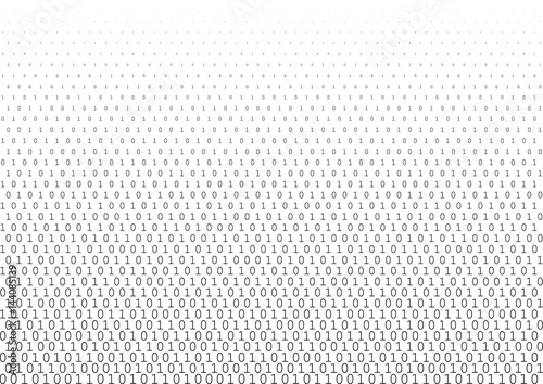 Binary code vector halftone texture.
