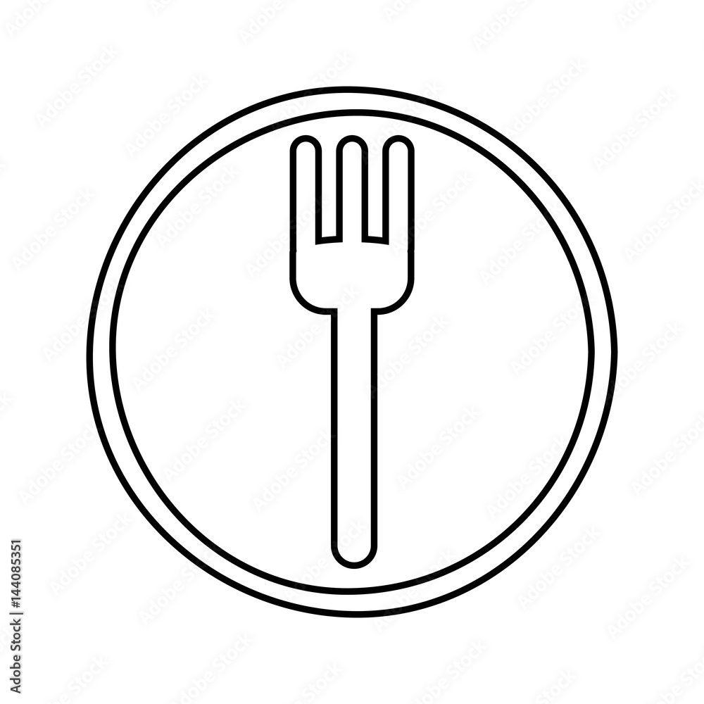fork cutlery isolated icon vector illustration design fork cutlery isolated icon vector illustration design