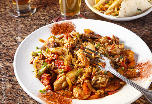 Vászonkép Cajun Jambalaya