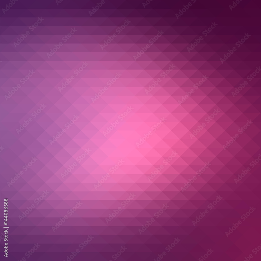 Shiny geometric style background with vibrant pink and purple color tone.