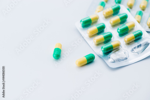 Tablets, pills in blister pack