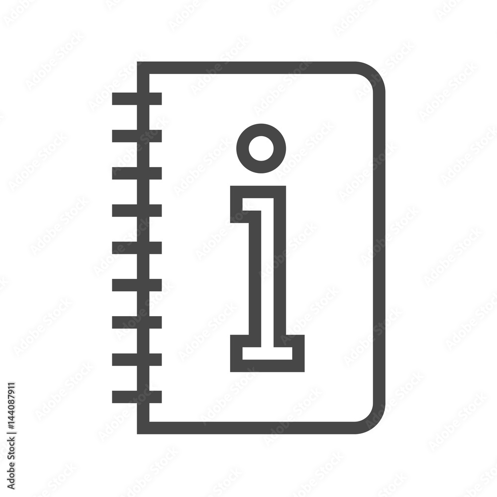 Instruction Book Thin Line Vector Icon. Flat icon isolated on the white background. Editable EPS file. Vector illustration. Instruction Book Thin Line Vector Icon. Flat icon isolated on the white background. Editable EPS file. Vector illustration.