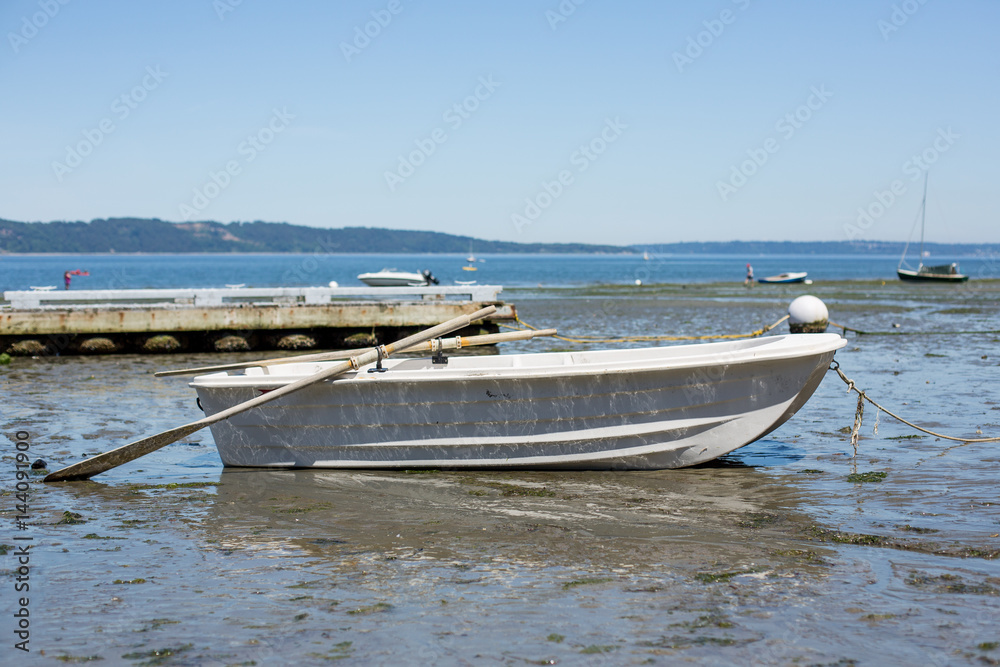 Fototapeta premium Beached Row Boat
