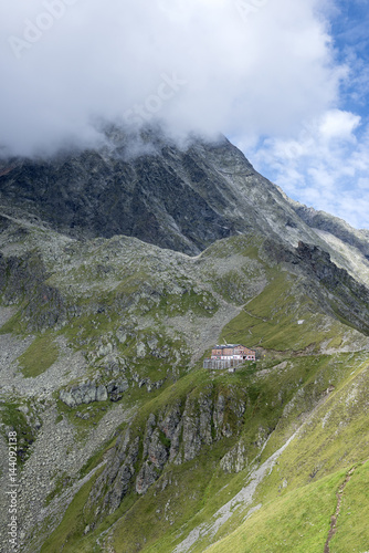 Stubai Alps, Tyrol, Austria. The Innsbrucker Hut photo