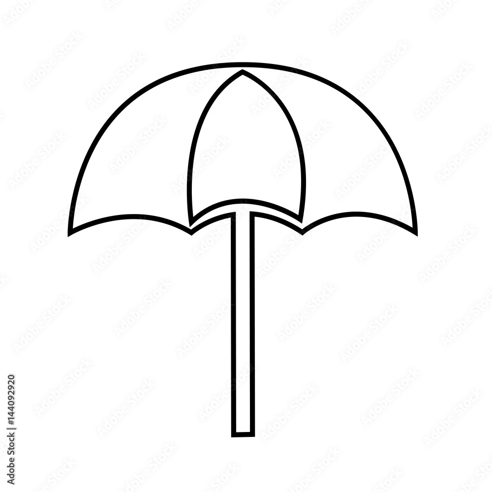 beach umbrella isolated icon vector illustration design beach umbrella isolated icon vector illustration design