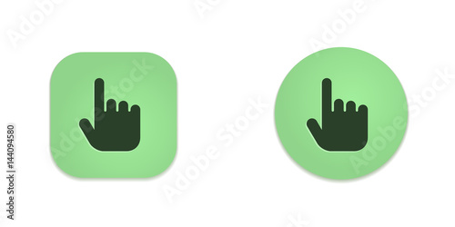 Vector Green Web Buttons