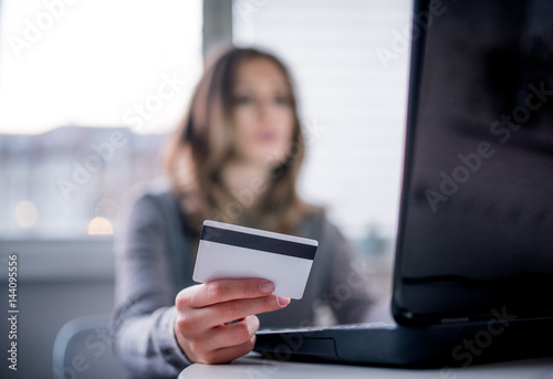 Paying with credit card