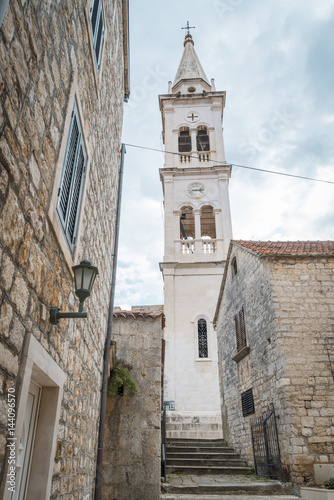 Beautiful town on Hvar island- Jesla photo