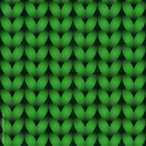 green knitted seamless pattern