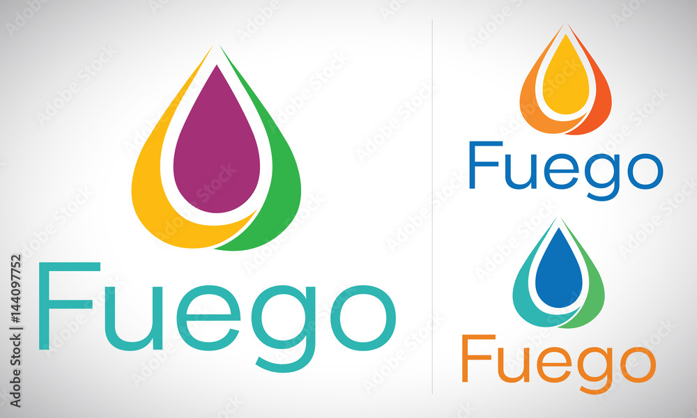 Gota de fuego - Logo Gota de fuego - Logo