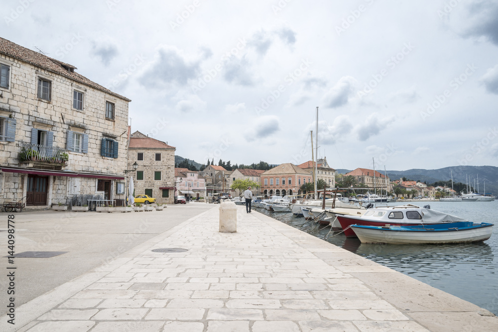 Stari Grad town on Hvar island, Croatia
