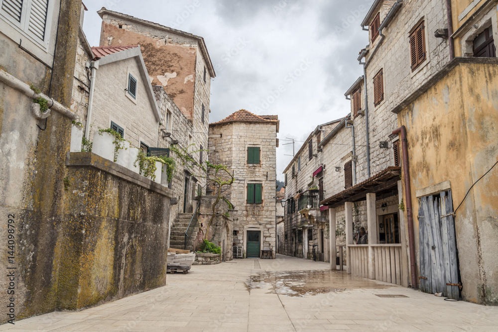 Stari Grad town on Hvar island, Croatia