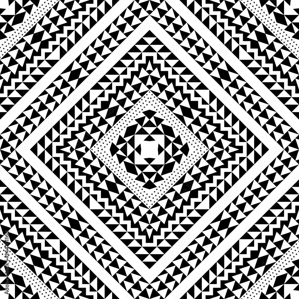 Abstract seamless pattern in 80 90 style Abstract seamless pattern in 80 90 style