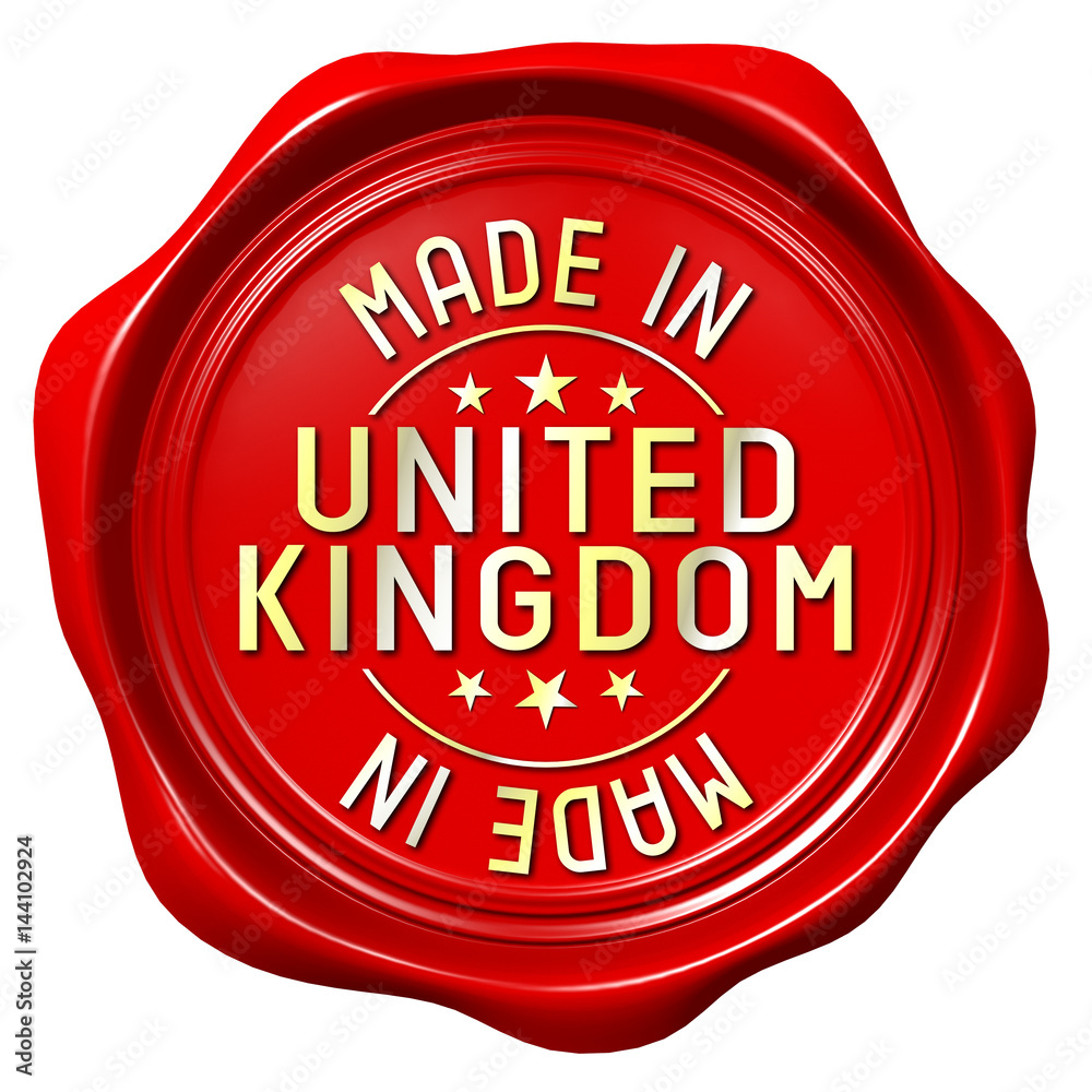 Red wax seal - made in United Kingdom Red wax seal - made in United Kingdom
