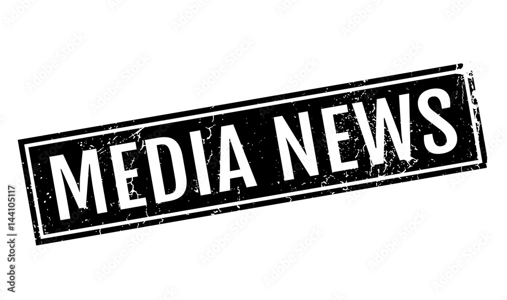 Media News rubber stamp. Grunge design with dust scratches. Effects can be easily removed for a clean, crisp look. Color is easily changed. Media News rubber stamp. Grunge design with dust scratches. Effects can be easily removed for a clean, crisp look. Color is easily changed.
