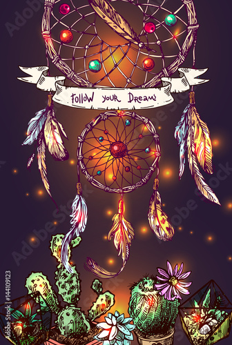  illustration of dreamcatcher