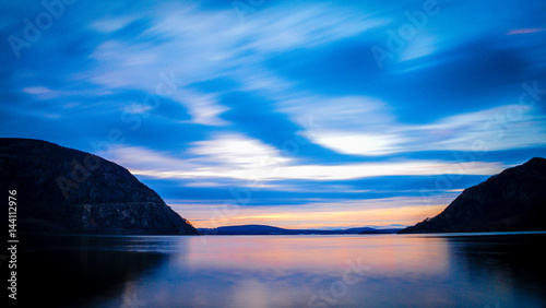 Sunset at Hudson River