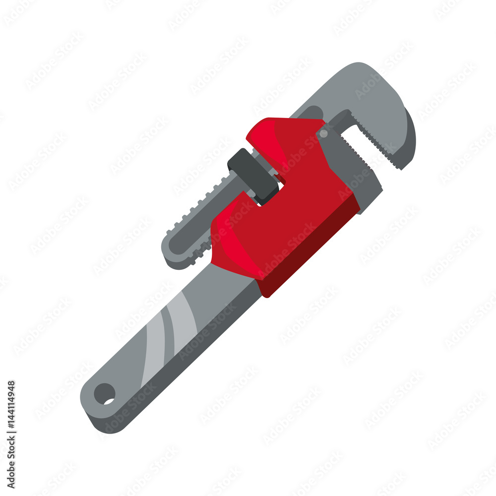 Wrench Construction tool equipment icon vector illustration graphic design Wrench Construction tool equipment icon vector illustration graphic design