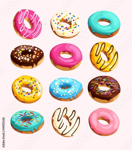 Set of donuts