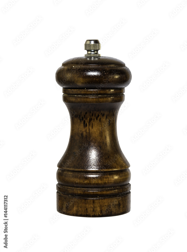 Pepper shakers isolated on the white Pepper shakers isolated on the white