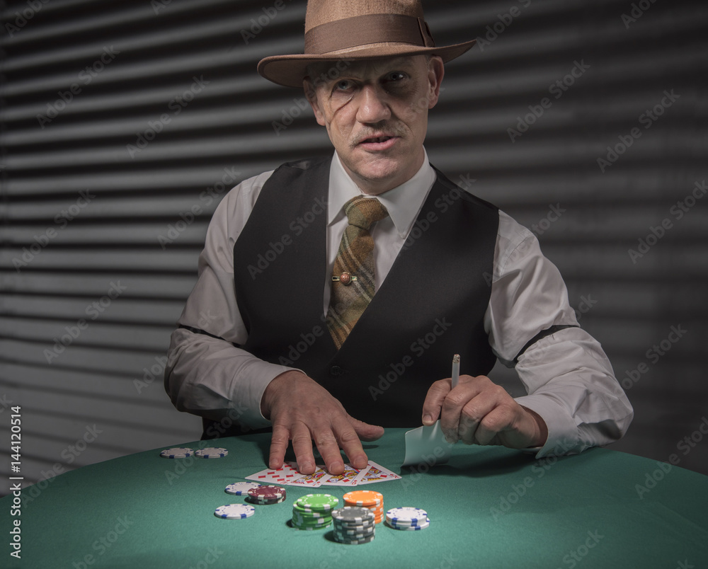 1940s mature male gangster gambling and playing card games 1940s mature male gangster gambling and playing card games