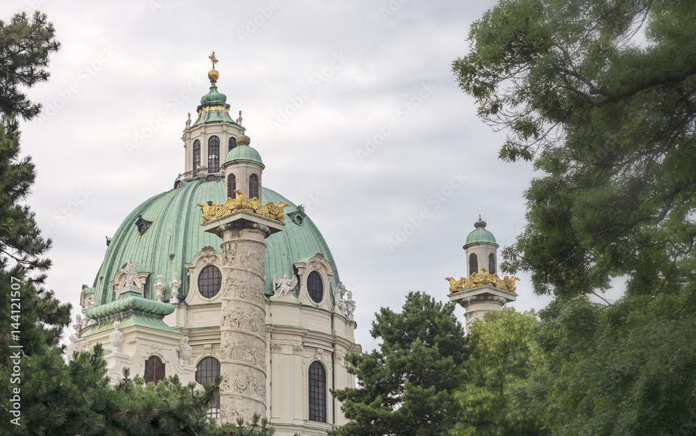 St. Charles Church (Karlskirche), Vienna, Austria
