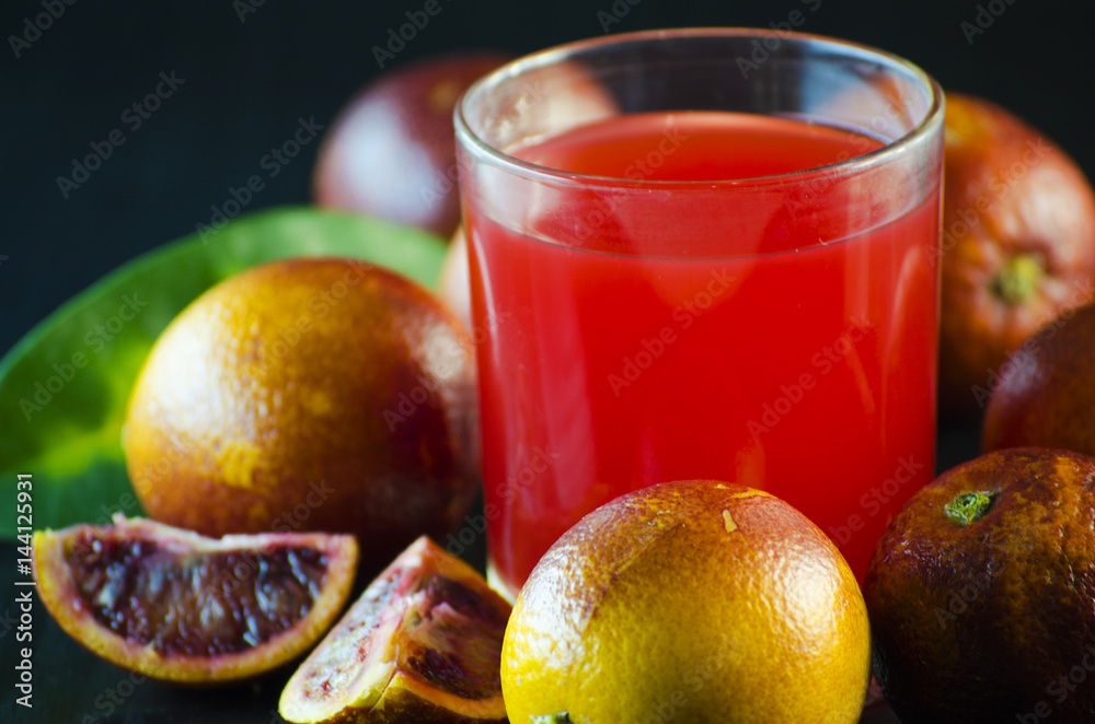 Sicilian orange juice