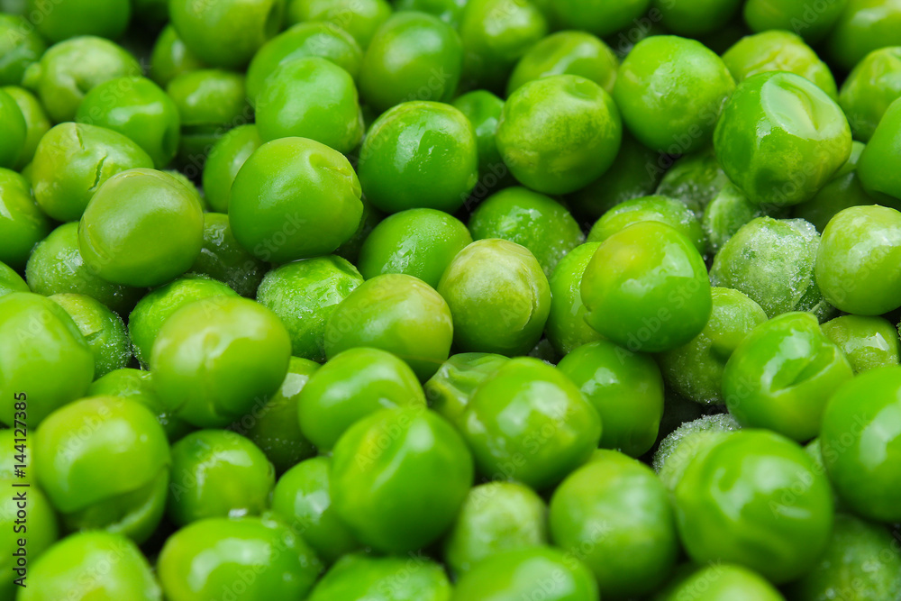Green pea peas texture pattern background. Green pea peas texture pattern background.