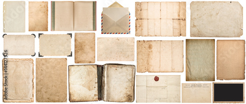 Tekstury papieru książka koperta kartonowe zdjęcie ramki rogu