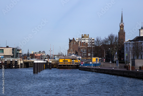 Zaandam, Olanda, edifici sull'acqua