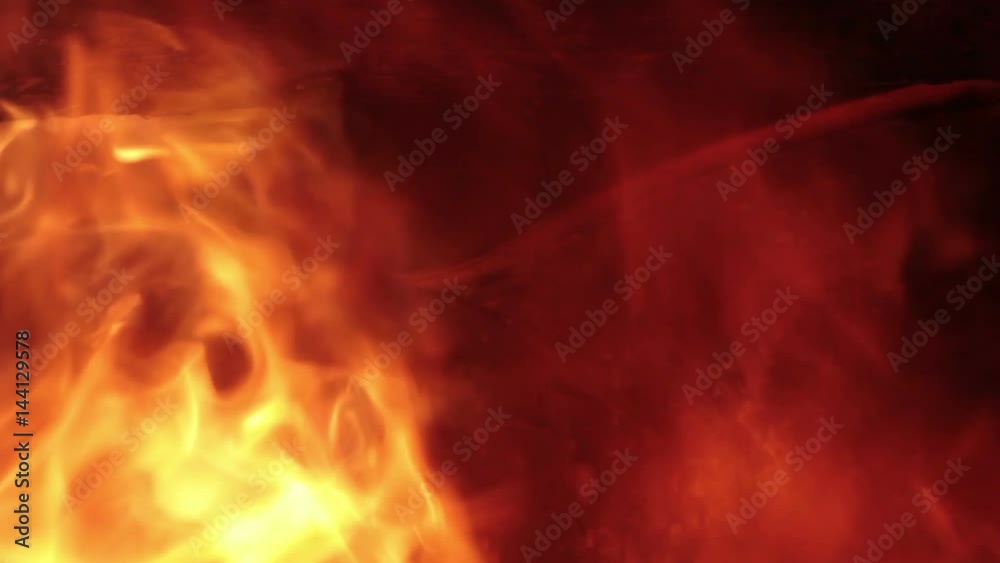 Slow Motion Fire. Slow Motion Fire.