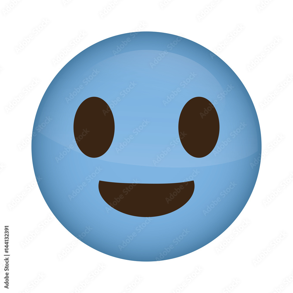 happy cartoon face icon over white background. colorful design. vector illustration happy cartoon face icon over white background. colorful design. vector illustration