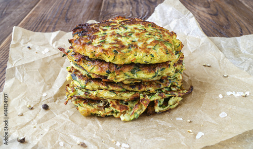 zucchini fritters